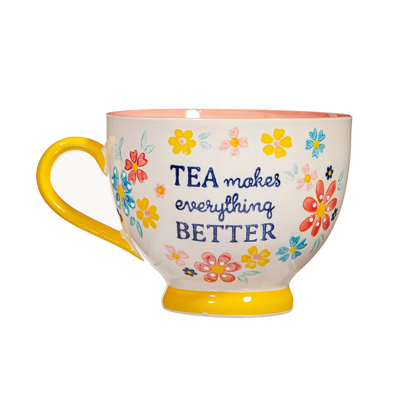 Tea Makes Everything Better Floral Gift Boxed Teacup